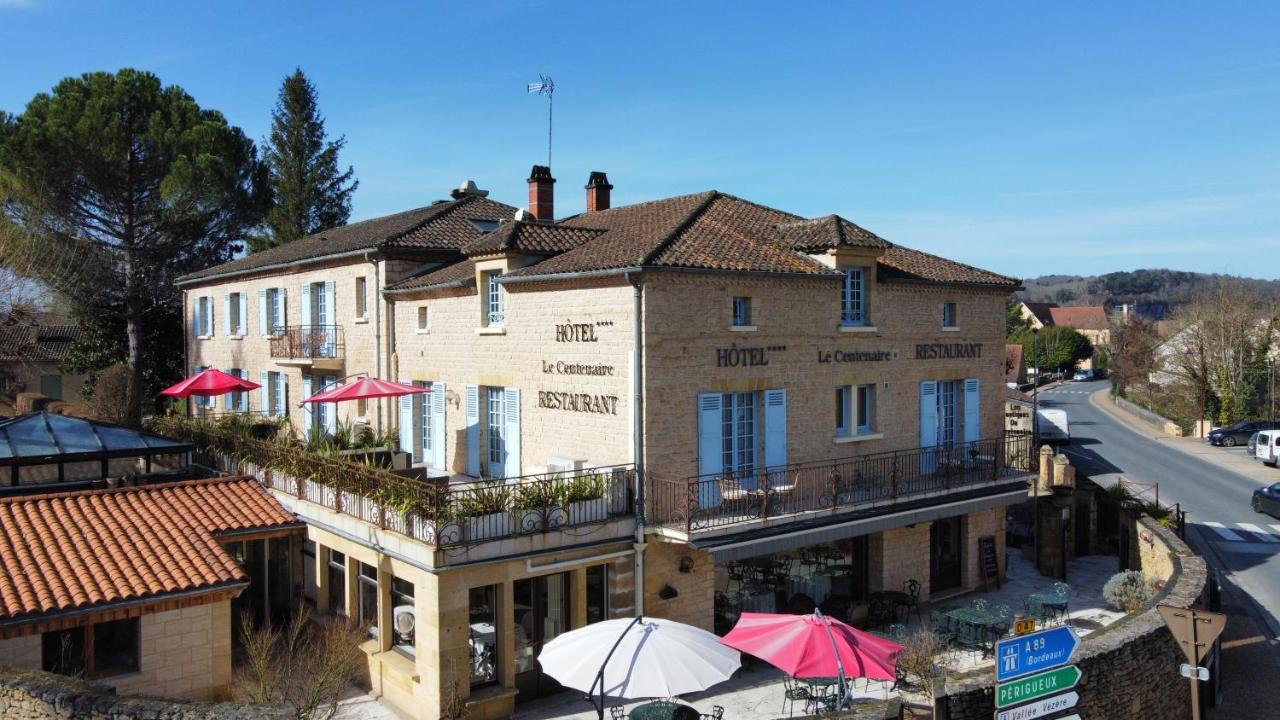 Hotel Restaurant Le Centenaire Les Eyzies Zewnętrze zdjęcie